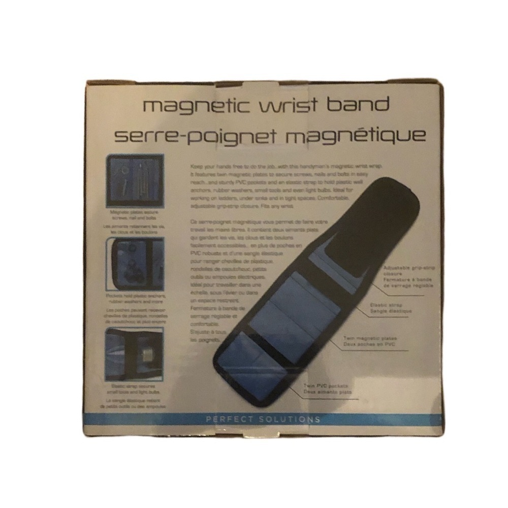 Magnetic‎ Wrist Band for Handymen/Handywomen, NWT - Picture 2 of 5